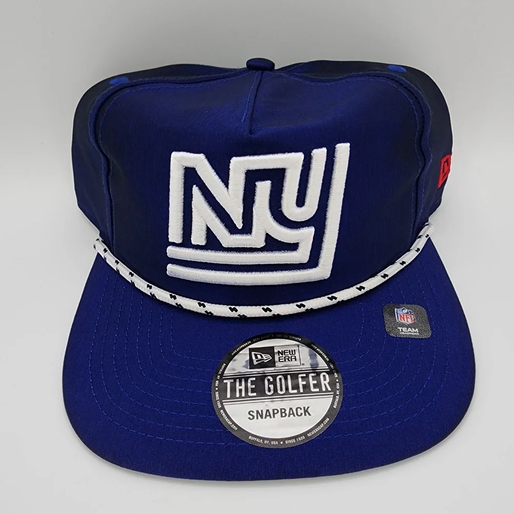 New York Giants NFL New‎ Era 9Fifty Rope Golfer Hat Satin Adult Snapback Cap NEW